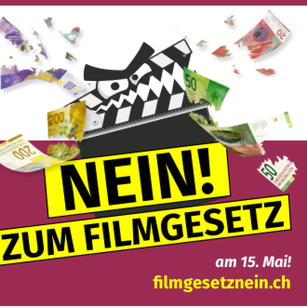 Drei Basler Jungparteien lehnen unnötig bevormundende und schädliche Änderung des Filmgesetzes ab!